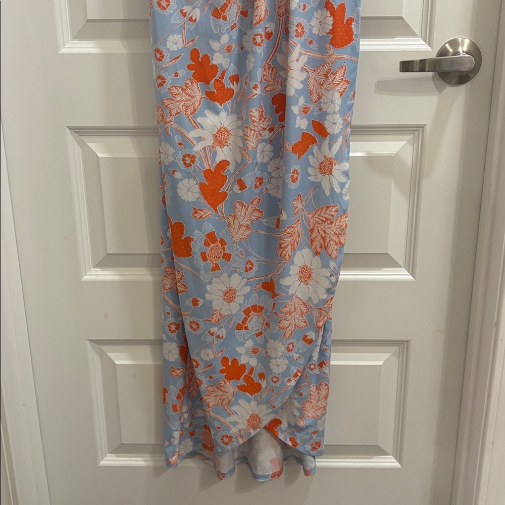 ✨NWT~INC Floral Wrap Maxi Dress✨ - Picture 3 of 6